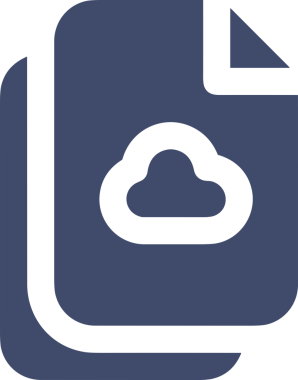 PNG biçiminde bulut depolama simgesi şeffaf arkaplan tasarımı ile dijital sunucu güvenli dosya eşzamanlama sunucu yönetimi ve modern web veya mobil kullanıcı arayüzü uygulamaları için ideal