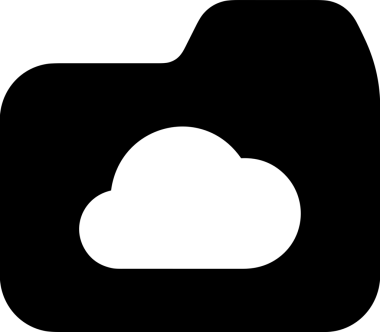 PNG biçiminde bulut depolama simgesi şeffaf arkaplan tasarımı ile dijital sunucu güvenli dosya eşzamanlama sunucu yönetimi ve modern web veya mobil kullanıcı arayüzü uygulamaları için ideal