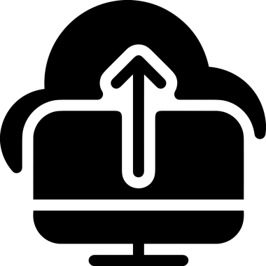 PNG biçiminde bulut depolama simgesi şeffaf arkaplan tasarımı ile dijital sunucu güvenli dosya eşzamanlama sunucu yönetimi ve modern web veya mobil kullanıcı arayüzü uygulamaları için ideal