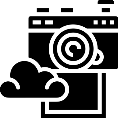 PNG biçiminde bulut depolama simgesi şeffaf arkaplan tasarımı ile dijital sunucu güvenli dosya eşzamanlama sunucu yönetimi ve modern web veya mobil kullanıcı arayüzü uygulamaları için ideal