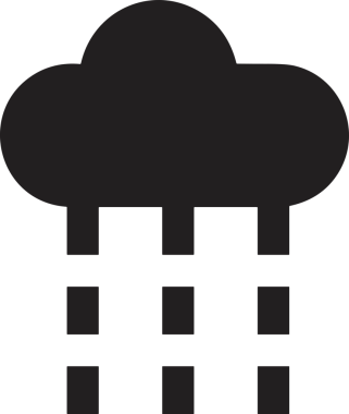 PNG biçiminde bulut depolama simgesi şeffaf arkaplan tasarımı ile dijital sunucu güvenli dosya eşzamanlama sunucu yönetimi ve modern web veya mobil kullanıcı arayüzü uygulamaları için ideal