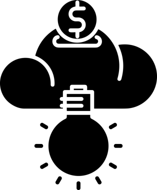 PNG biçiminde bulut depolama simgesi şeffaf arkaplan tasarımı ile dijital sunucu güvenli dosya eşzamanlama sunucu yönetimi ve modern web veya mobil kullanıcı arayüzü uygulamaları için ideal