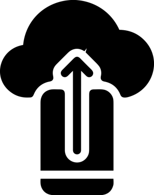 PNG biçiminde bulut depolama simgesi şeffaf arkaplan tasarımı ile dijital sunucu güvenli dosya eşzamanlama sunucu yönetimi ve modern web veya mobil kullanıcı arayüzü uygulamaları için ideal