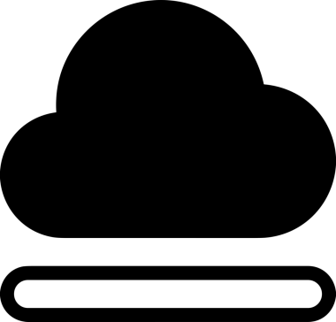 PNG biçiminde bulut depolama simgesi şeffaf arkaplan tasarımı ile dijital sunucu güvenli dosya eşzamanlama sunucu yönetimi ve modern web veya mobil kullanıcı arayüzü uygulamaları için ideal