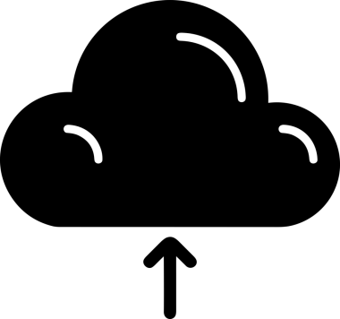 PNG biçiminde bulut depolama simgesi şeffaf arkaplan tasarımı ile dijital sunucu güvenli dosya eşzamanlama sunucu yönetimi ve modern web veya mobil kullanıcı arayüzü uygulamaları için ideal