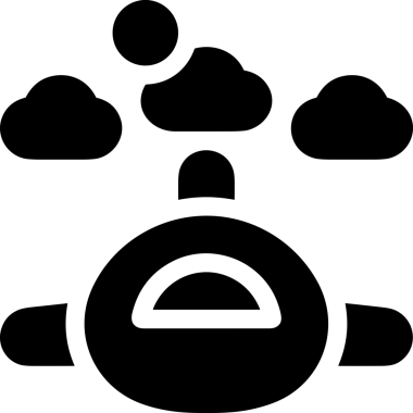 PNG biçiminde bulut depolama simgesi şeffaf arkaplan tasarımı ile dijital sunucu güvenli dosya eşzamanlama sunucu yönetimi ve modern web veya mobil kullanıcı arayüzü uygulamaları için ideal