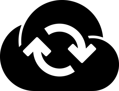 PNG biçiminde bulut depolama simgesi şeffaf arkaplan tasarımı ile dijital sunucu güvenli dosya eşzamanlama sunucu yönetimi ve modern web veya mobil kullanıcı arayüzü uygulamaları için ideal