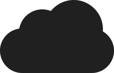 PNG biçiminde bulut depolama simgesi şeffaf arkaplan tasarımı ile dijital sunucu güvenli dosya eşzamanlama sunucu yönetimi ve modern web veya mobil kullanıcı arayüzü uygulamaları için ideal