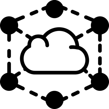 PNG biçiminde bulut depolama simgesi şeffaf arkaplan tasarımı ile dijital sunucu güvenli dosya eşzamanlama sunucu yönetimi ve modern web veya mobil kullanıcı arayüzü uygulamaları için ideal