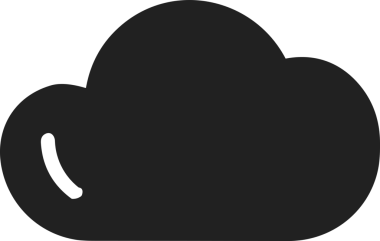 PNG biçiminde bulut depolama simgesi şeffaf arkaplan tasarımı ile dijital sunucu güvenli dosya eşzamanlama sunucu yönetimi ve modern web veya mobil kullanıcı arayüzü uygulamaları için ideal