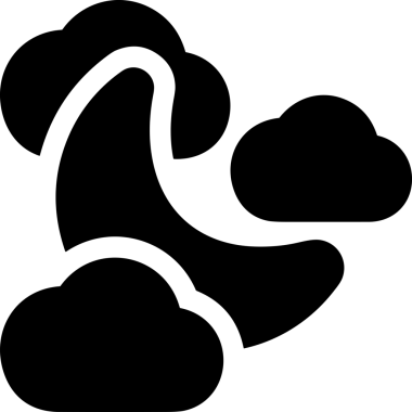 PNG biçiminde bulut depolama simgesi şeffaf arkaplan tasarımı ile dijital sunucu güvenli dosya eşzamanlama sunucu yönetimi ve modern web veya mobil kullanıcı arayüzü uygulamaları için ideal