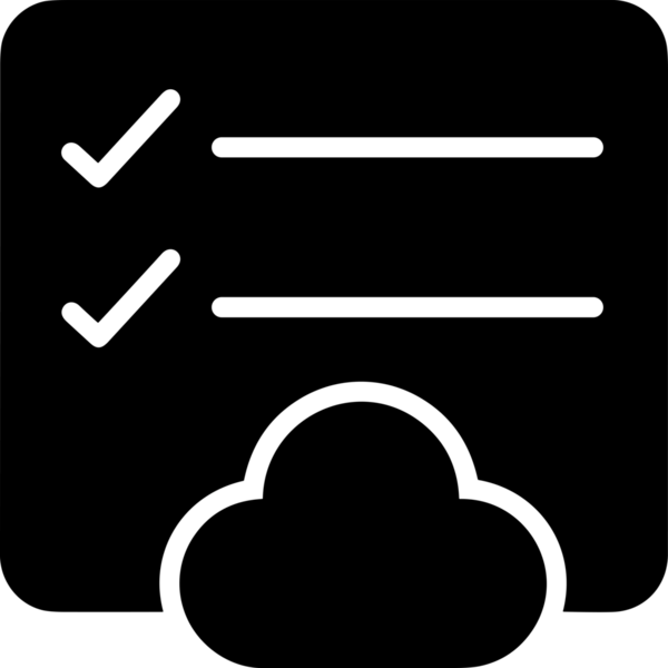 PNG biçiminde bulut depolama simgesi şeffaf arkaplan tasarımı ile dijital sunucu güvenli dosya eşzamanlama sunucu yönetimi ve modern web veya mobil kullanıcı arayüzü uygulamaları için ideal