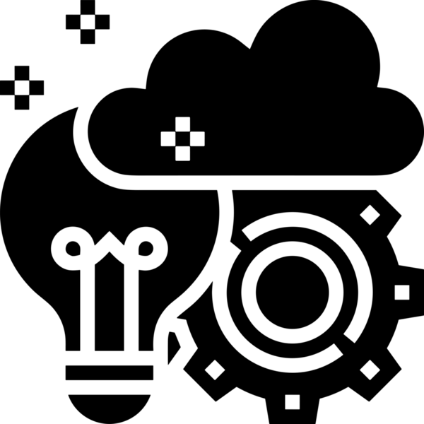 PNG biçiminde bulut depolama simgesi şeffaf arkaplan tasarımı ile dijital sunucu güvenli dosya eşzamanlama sunucu yönetimi ve modern web veya mobil kullanıcı arayüzü uygulamaları için ideal