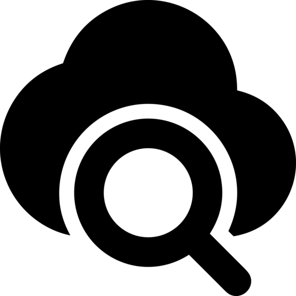 PNG biçiminde bulut depolama simgesi şeffaf arkaplan tasarımı ile dijital sunucu güvenli dosya eşzamanlama sunucu yönetimi ve modern web veya mobil kullanıcı arayüzü uygulamaları için ideal