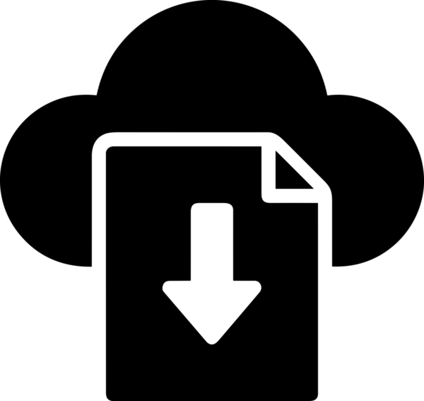PNG biçiminde bulut depolama simgesi şeffaf arkaplan tasarımı ile dijital sunucu güvenli dosya eşzamanlama sunucu yönetimi ve modern web veya mobil kullanıcı arayüzü uygulamaları için ideal