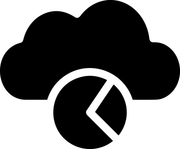 PNG biçiminde bulut depolama simgesi şeffaf arkaplan tasarımı ile dijital sunucu güvenli dosya eşzamanlama sunucu yönetimi ve modern web veya mobil kullanıcı arayüzü uygulamaları için ideal