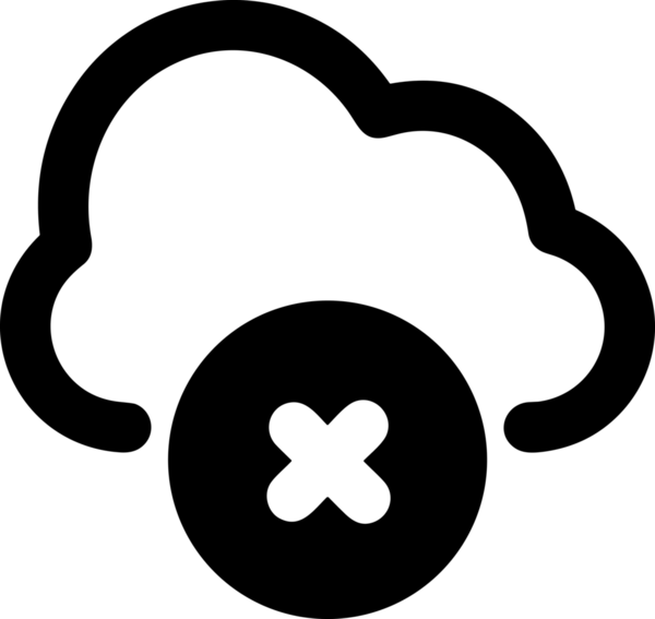 PNG biçiminde bulut depolama simgesi şeffaf arkaplan tasarımı ile dijital sunucu güvenli dosya eşzamanlama sunucu yönetimi ve modern web veya mobil kullanıcı arayüzü uygulamaları için ideal