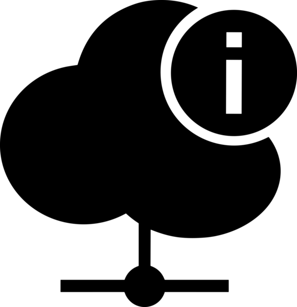 PNG biçiminde bulut depolama simgesi şeffaf arkaplan tasarımı ile dijital sunucu güvenli dosya eşzamanlama sunucu yönetimi ve modern web veya mobil kullanıcı arayüzü uygulamaları için ideal