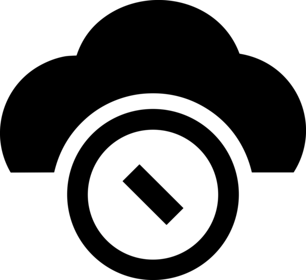 PNG biçiminde bulut depolama simgesi şeffaf arkaplan tasarımı ile dijital sunucu güvenli dosya eşzamanlama sunucu yönetimi ve modern web veya mobil kullanıcı arayüzü uygulamaları için ideal