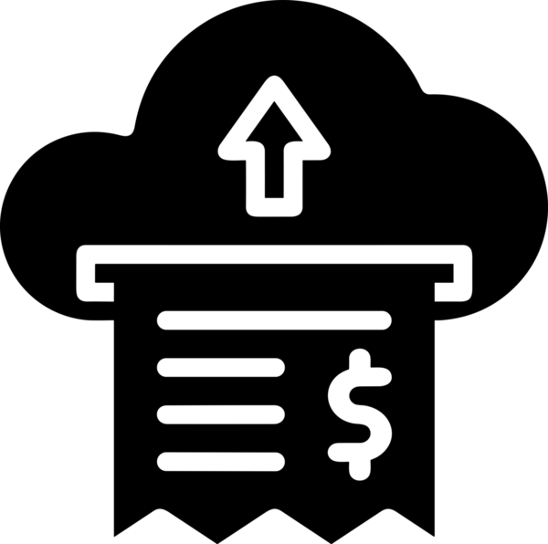 PNG biçiminde bulut depolama simgesi şeffaf arkaplan tasarımı ile dijital sunucu güvenli dosya eşzamanlama sunucu yönetimi ve modern web veya mobil kullanıcı arayüzü uygulamaları için ideal