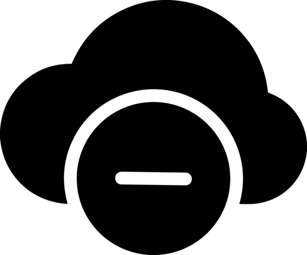 PNG biçiminde bulut depolama simgesi şeffaf arkaplan tasarımı ile dijital sunucu güvenli dosya eşzamanlama sunucu yönetimi ve modern web veya mobil kullanıcı arayüzü uygulamaları için ideal
