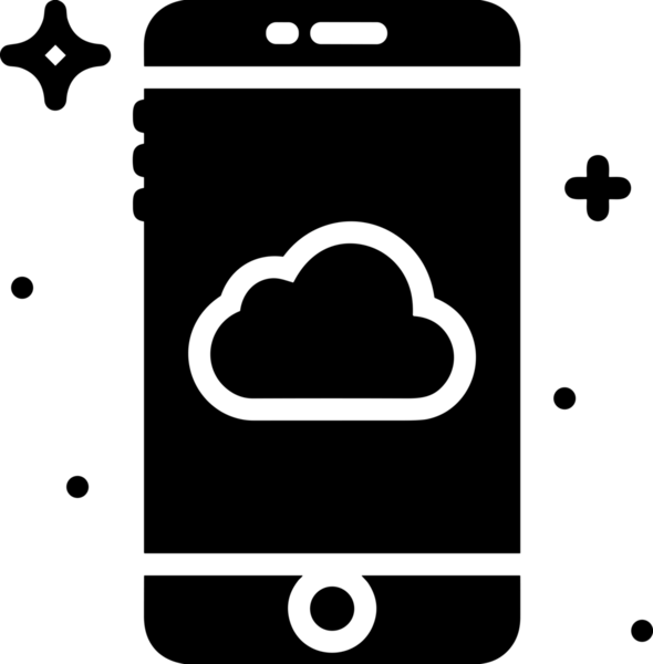 PNG biçiminde bulut depolama simgesi şeffaf arkaplan tasarımı ile dijital sunucu güvenli dosya eşzamanlama sunucu yönetimi ve modern web veya mobil kullanıcı arayüzü uygulamaları için ideal