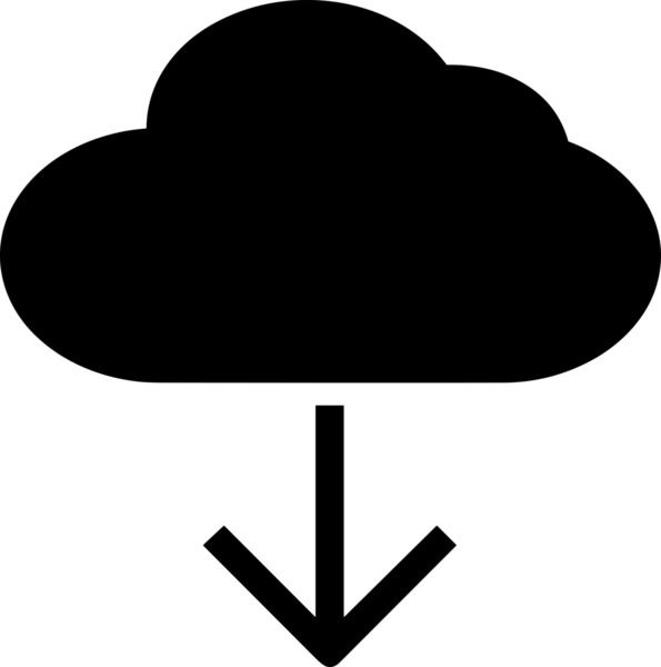 PNG biçiminde bulut depolama simgesi şeffaf arkaplan tasarımı ile dijital sunucu güvenli dosya eşzamanlama sunucu yönetimi ve modern web veya mobil kullanıcı arayüzü uygulamaları için ideal