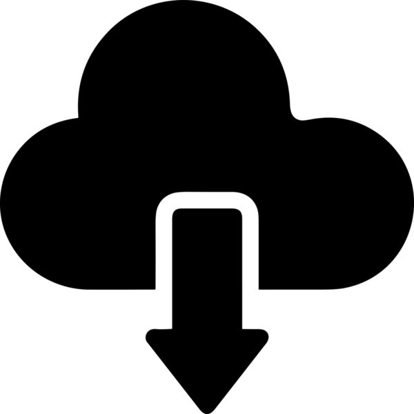 PNG biçiminde bulut depolama simgesi şeffaf arkaplan tasarımı ile dijital sunucu güvenli dosya eşzamanlama sunucu yönetimi ve modern web veya mobil kullanıcı arayüzü uygulamaları için ideal