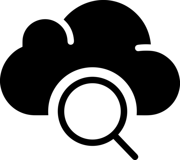 PNG biçiminde bulut depolama simgesi şeffaf arkaplan tasarımı ile dijital sunucu güvenli dosya eşzamanlama sunucu yönetimi ve modern web veya mobil kullanıcı arayüzü uygulamaları için ideal