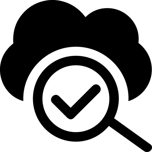 PNG biçiminde bulut depolama simgesi şeffaf arkaplan tasarımı ile dijital sunucu güvenli dosya eşzamanlama sunucu yönetimi ve modern web veya mobil kullanıcı arayüzü uygulamaları için ideal