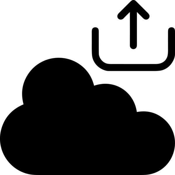 PNG biçiminde bulut depolama simgesi şeffaf arkaplan tasarımı ile dijital sunucu güvenli dosya eşzamanlama sunucu yönetimi ve modern web veya mobil kullanıcı arayüzü uygulamaları için ideal