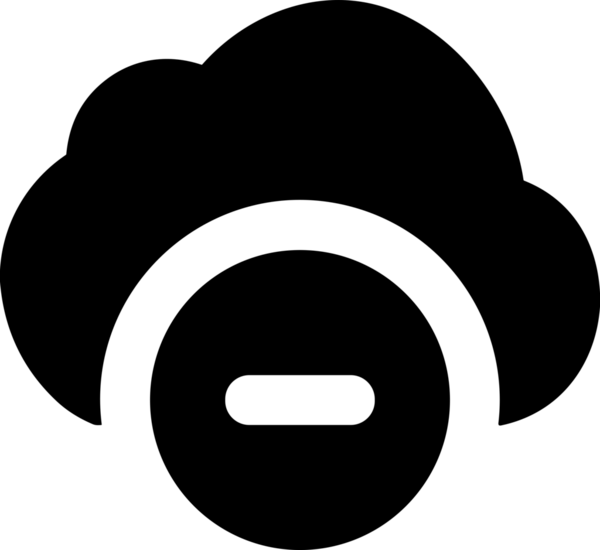 PNG biçiminde bulut depolama simgesi şeffaf arkaplan tasarımı ile dijital sunucu güvenli dosya eşzamanlama sunucu yönetimi ve modern web veya mobil kullanıcı arayüzü uygulamaları için ideal