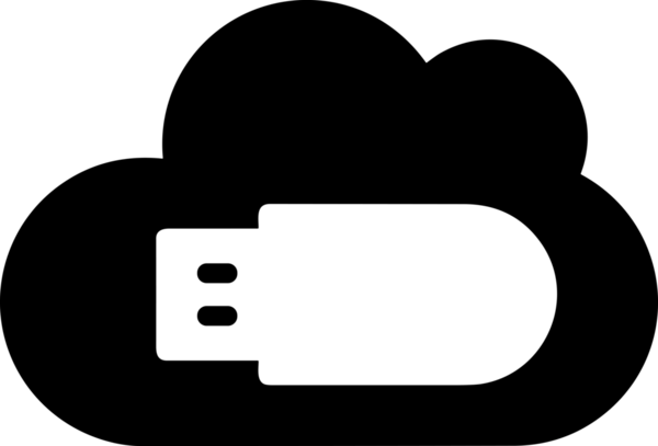 PNG biçiminde bulut depolama simgesi şeffaf arkaplan tasarımı ile dijital sunucu güvenli dosya eşzamanlama sunucu yönetimi ve modern web veya mobil kullanıcı arayüzü uygulamaları için ideal