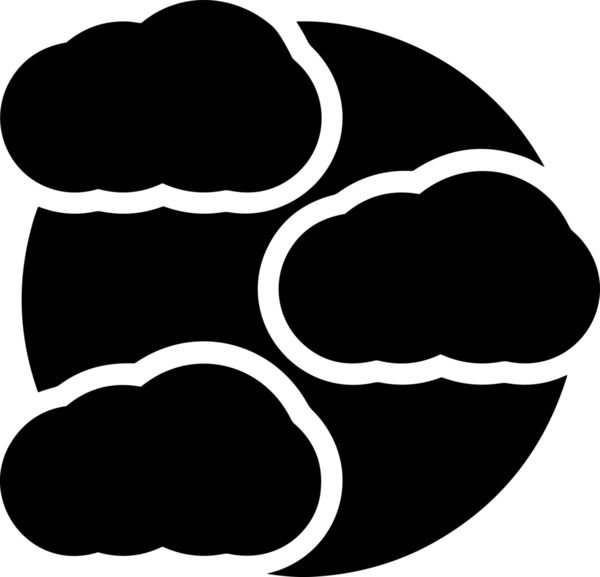 PNG biçiminde bulut depolama simgesi şeffaf arkaplan tasarımı ile dijital sunucu güvenli dosya eşzamanlama sunucu yönetimi ve modern web veya mobil kullanıcı arayüzü uygulamaları için ideal