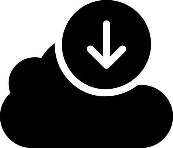 PNG biçiminde bulut depolama simgesi şeffaf arkaplan tasarımı ile dijital sunucu güvenli dosya eşzamanlama sunucu yönetimi ve modern web veya mobil kullanıcı arayüzü uygulamaları için ideal