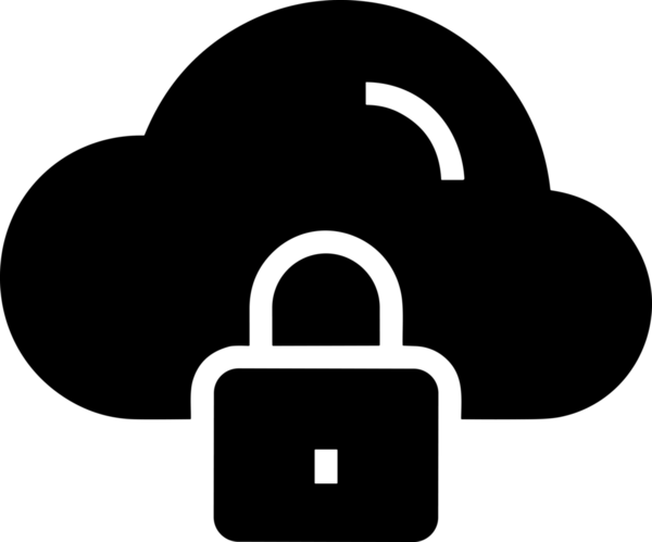 PNG biçiminde bulut depolama simgesi şeffaf arkaplan tasarımı ile dijital sunucu güvenli dosya eşzamanlama sunucu yönetimi ve modern web veya mobil kullanıcı arayüzü uygulamaları için ideal