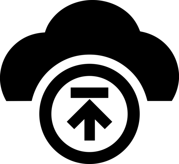 PNG biçiminde bulut depolama simgesi şeffaf arkaplan tasarımı ile dijital sunucu güvenli dosya eşzamanlama sunucu yönetimi ve modern web veya mobil kullanıcı arayüzü uygulamaları için ideal