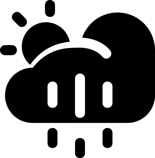 PNG biçiminde bulut depolama simgesi şeffaf arkaplan tasarımı ile dijital sunucu güvenli dosya eşzamanlama sunucu yönetimi ve modern web veya mobil kullanıcı arayüzü uygulamaları için ideal