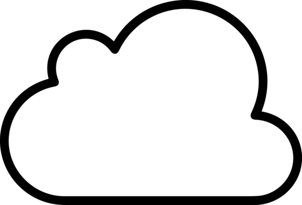 PNG biçiminde bulut depolama simgesi şeffaf arkaplan tasarımı ile dijital sunucu güvenli dosya eşzamanlama sunucu yönetimi ve modern web veya mobil kullanıcı arayüzü uygulamaları için ideal