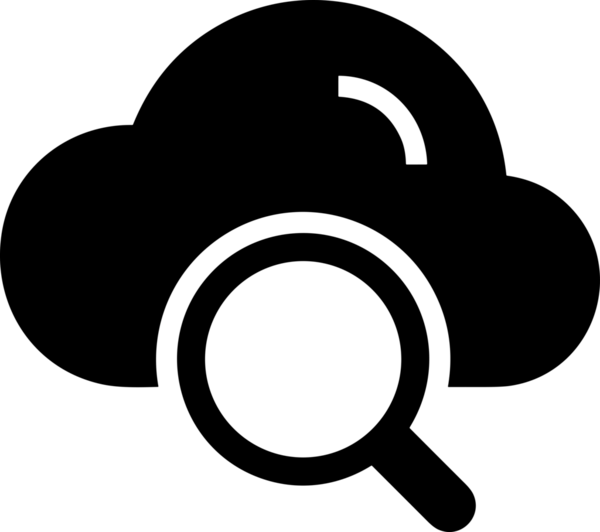 PNG biçiminde bulut depolama simgesi şeffaf arkaplan tasarımı ile dijital sunucu güvenli dosya eşzamanlama sunucu yönetimi ve modern web veya mobil kullanıcı arayüzü uygulamaları için ideal