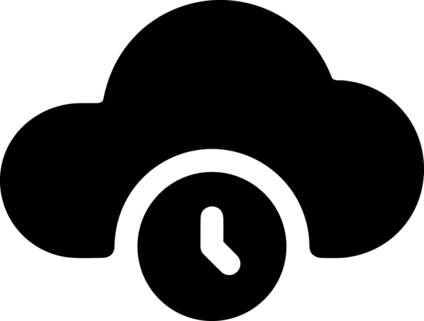 PNG biçiminde bulut depolama simgesi şeffaf arkaplan tasarımı ile dijital sunucu güvenli dosya eşzamanlama sunucu yönetimi ve modern web veya mobil kullanıcı arayüzü uygulamaları için ideal