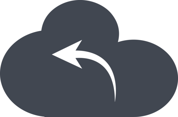 PNG biçiminde bulut depolama simgesi şeffaf arkaplan tasarımı ile dijital sunucu güvenli dosya eşzamanlama sunucu yönetimi ve modern web veya mobil kullanıcı arayüzü uygulamaları için ideal