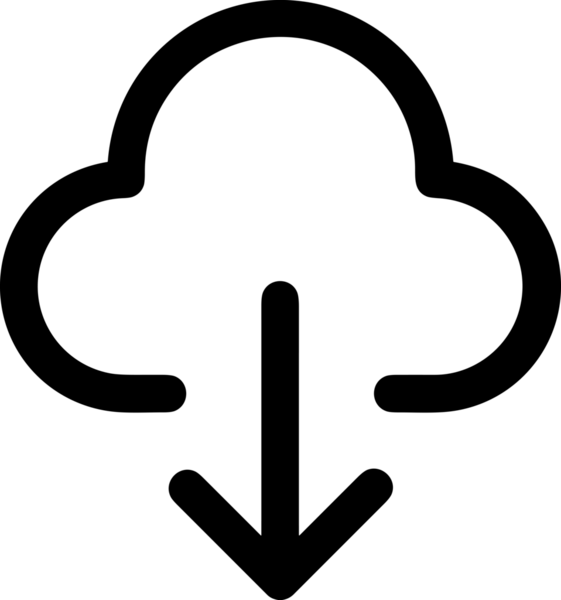 PNG biçiminde bulut depolama simgesi şeffaf arkaplan tasarımı ile dijital sunucu güvenli dosya eşzamanlama sunucu yönetimi ve modern web veya mobil kullanıcı arayüzü uygulamaları için ideal