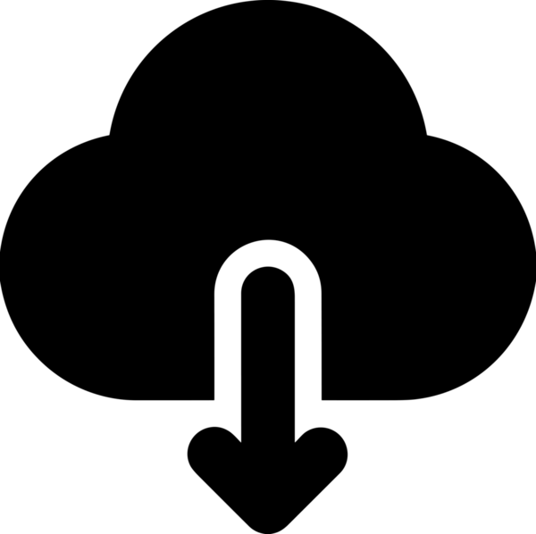 PNG biçiminde bulut depolama simgesi şeffaf arkaplan tasarımı ile dijital sunucu güvenli dosya eşzamanlama sunucu yönetimi ve modern web veya mobil kullanıcı arayüzü uygulamaları için ideal