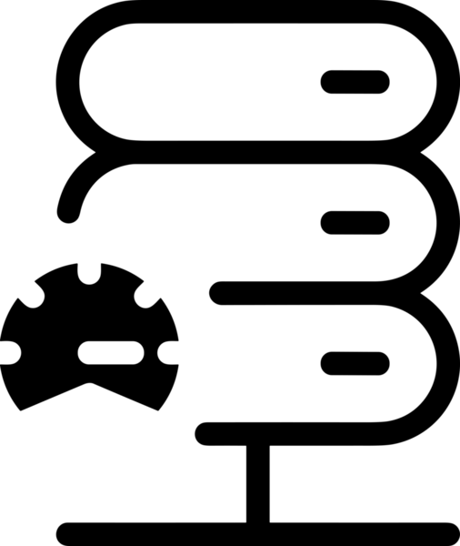 PNG biçiminde bulut depolama simgesi şeffaf arkaplan tasarımı ile dijital sunucu güvenli dosya eşzamanlama sunucu yönetimi ve modern web veya mobil kullanıcı arayüzü uygulamaları için ideal