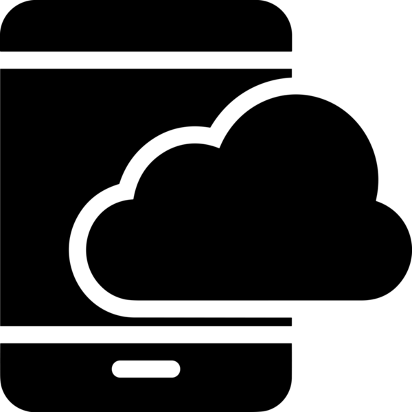 PNG biçiminde bulut depolama simgesi şeffaf arkaplan tasarımı ile dijital sunucu güvenli dosya eşzamanlama sunucu yönetimi ve modern web veya mobil kullanıcı arayüzü uygulamaları için ideal