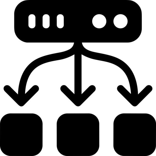 PNG biçiminde bulut depolama simgesi şeffaf arkaplan tasarımı ile dijital sunucu güvenli dosya eşzamanlama sunucu yönetimi ve modern web veya mobil kullanıcı arayüzü uygulamaları için ideal