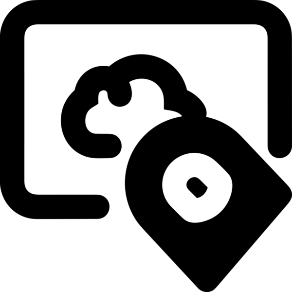 PNG biçiminde bulut depolama simgesi şeffaf arkaplan tasarımı ile dijital sunucu güvenli dosya eşzamanlama sunucu yönetimi ve modern web veya mobil kullanıcı arayüzü uygulamaları için ideal