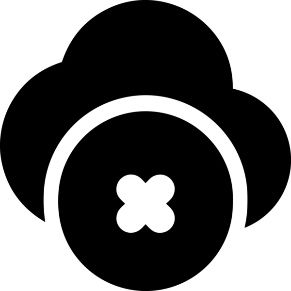 PNG biçiminde bulut depolama simgesi şeffaf arkaplan tasarımı ile dijital sunucu güvenli dosya eşzamanlama sunucu yönetimi ve modern web veya mobil kullanıcı arayüzü uygulamaları için ideal