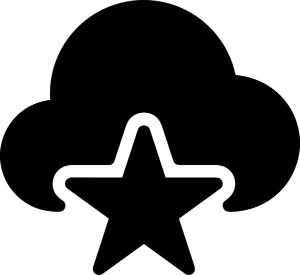 PNG biçiminde bulut depolama simgesi şeffaf arkaplan tasarımı ile dijital sunucu güvenli dosya eşzamanlama sunucu yönetimi ve modern web veya mobil kullanıcı arayüzü uygulamaları için ideal